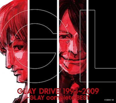 GLAY「DRIVE 1993～2009-GLAY complete BEST」ジャケット