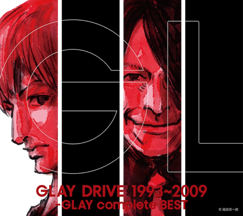 GLAY「DRIVE 1993~2009-GLAY complete BEST」ジャケット