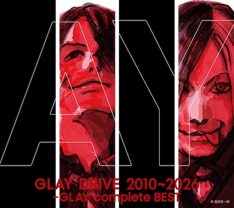 GLAY「DRIVE 2010~2026-GLAY complete BEST」ジャケット