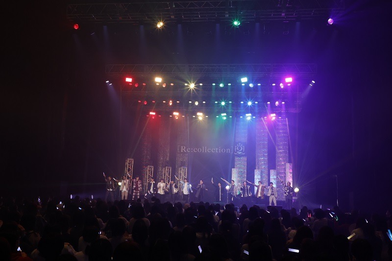 「[Re:collection] HIT SONG cover series feat.voice actors 2nd Live」の様子。