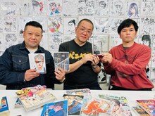 1月29日放送の「漫道コバヤシ #111 漫道コバヤシ漫画大賞2024」より。左からケンドーコバヤシ、濱田轟天、瀬下猛。