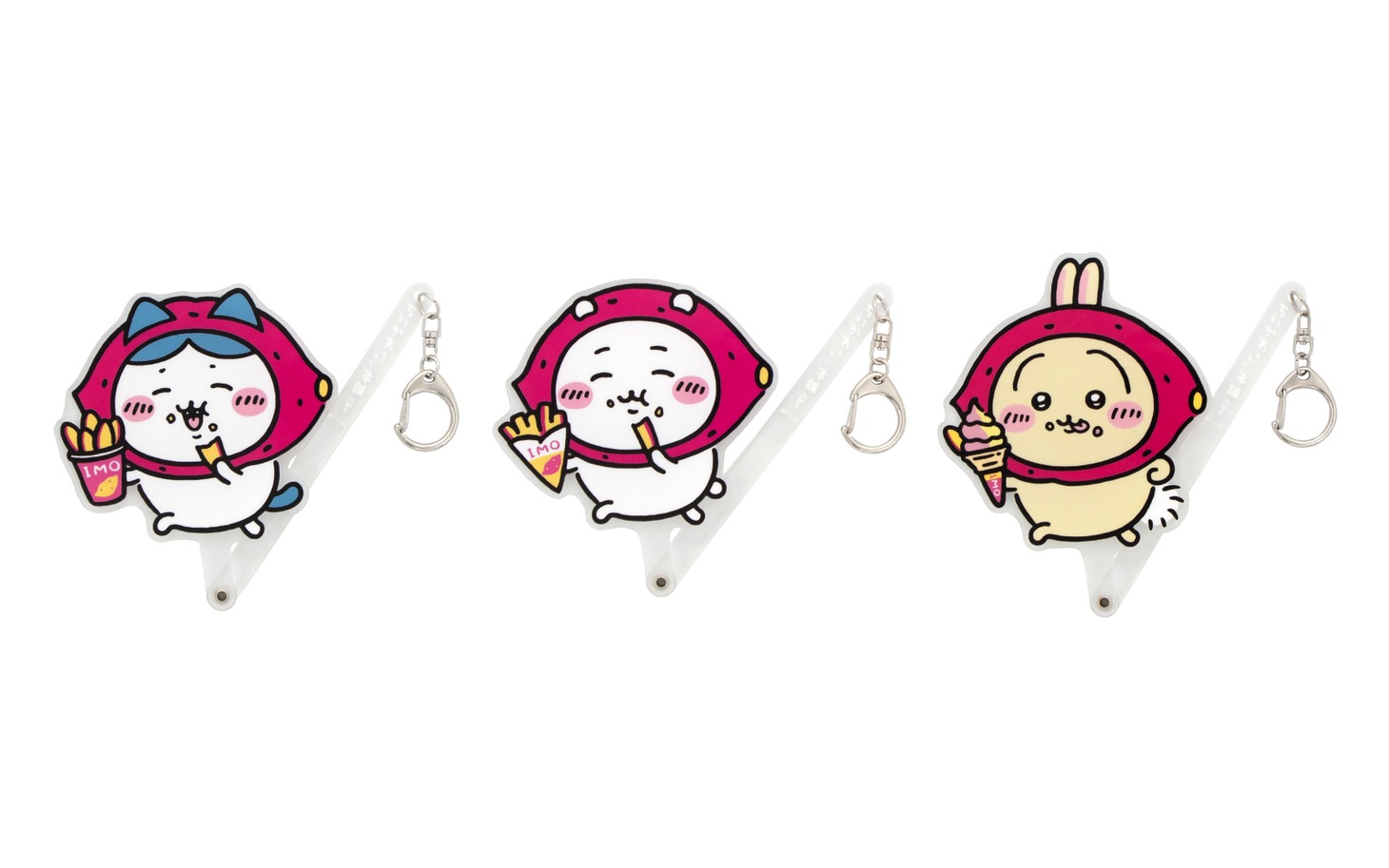 「ちいかわもぐもぐ本舗 川越店」で販売される「キャラ撮りスティック さつまいも」