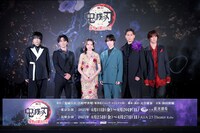 「舞台『鬼滅の刃』其ノ伍 襲撃 刀鍛冶の里」製作発表会の様子。
