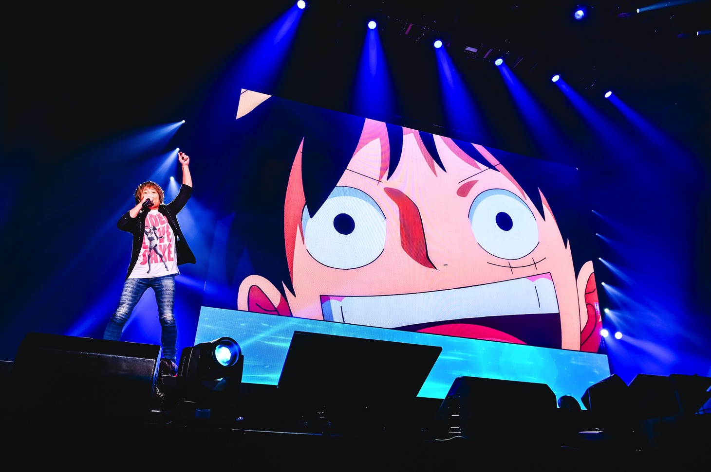 「ONEPIECE」パートのライブより、きただにひろし