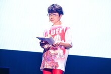 「ONEPIECE」パートの生アフレコより、田中真弓。