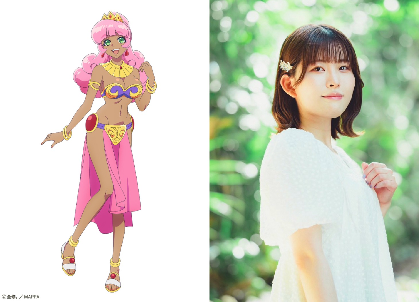 左からデステニー・ハートウォーミング、石見舞菜香。