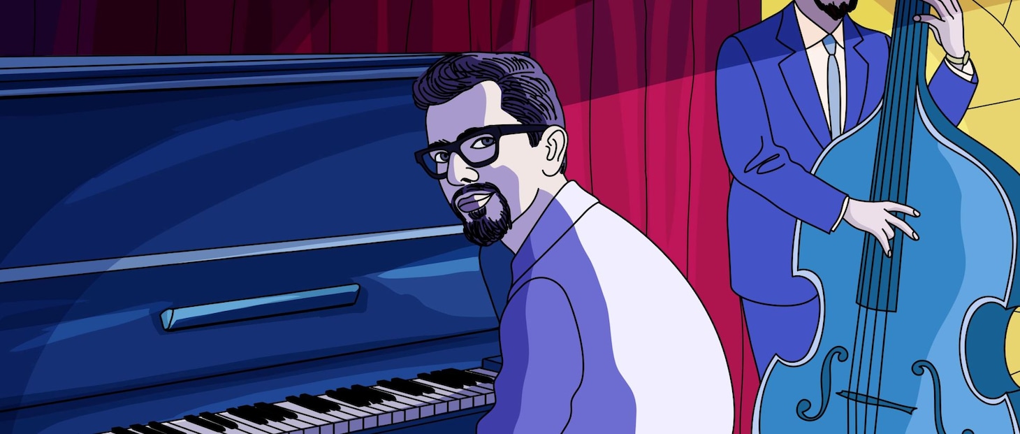 「ボサノヴァ～撃たれたピアニスト」ビジュアル (c)2022 THEY SHOT THE PIANO PLAYER AIE – FERNANDO TRUEBA PRODUCCIONES CINEMATOGRAFICAS, S.A. – JULIÁN PIKER & FERMÍN SL – LES FILMS D’ICI MÉDITERRANÉE – SUBMARINE SUBLIME – ANIMANOSTRA CAM, LDA – PRODUCCIONES TONDERO SAC. ALL RIGHTS RESERVED.