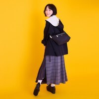 「劇場版 忍たま乱太郎 ドクタケ忍者隊最強の軍師」をモチーフにしたボディバッグの使用イメージ。