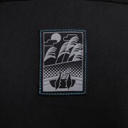 「劇場版 忍たま乱太郎 ドクタケ忍者隊最強の軍師」をモチーフにしたマウンテンパーカー。