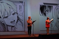 「好きなヤツほどいじめたい。XLなライバル同期の不器用な溺愛」生アテレコの様子。