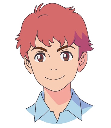 ギルバート・ブライス（CV：宮瀬尚也）。勉強もルックスも学校で一番の人気者。いたずら好き。アンの赤毛をからかい、最悪の出会いとなる。アンへの淡い思いに気付くが、アンにはなかなかうまく伝わらない。たくさんの出来事を通じ、アンの人生に大きく関わっていく。