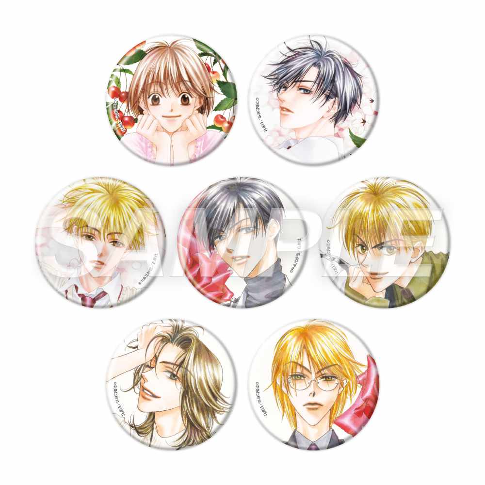 「ホログラム缶バッジ（57mm）『花ざかりの君たちへ』02/ブラインド（全7種）」