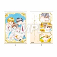 「プレミアムポストカードホルダー『花ざかりの君たちへ』01/コマ割りデザイン」