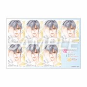 「証明写真風シール『花ざかりの君たちへ』02/佐野泉」