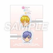 「前髪アクリルクリップ2個セット『花ざかりの君たちへ』01/佐野泉&中津秀一」