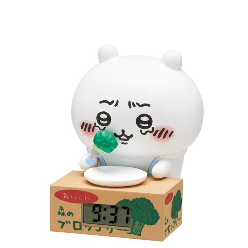 「ちいかわ いっしょにがんばろ！ダンボールウォッチ3」より「ちいかわ（ブロッコリー）」。