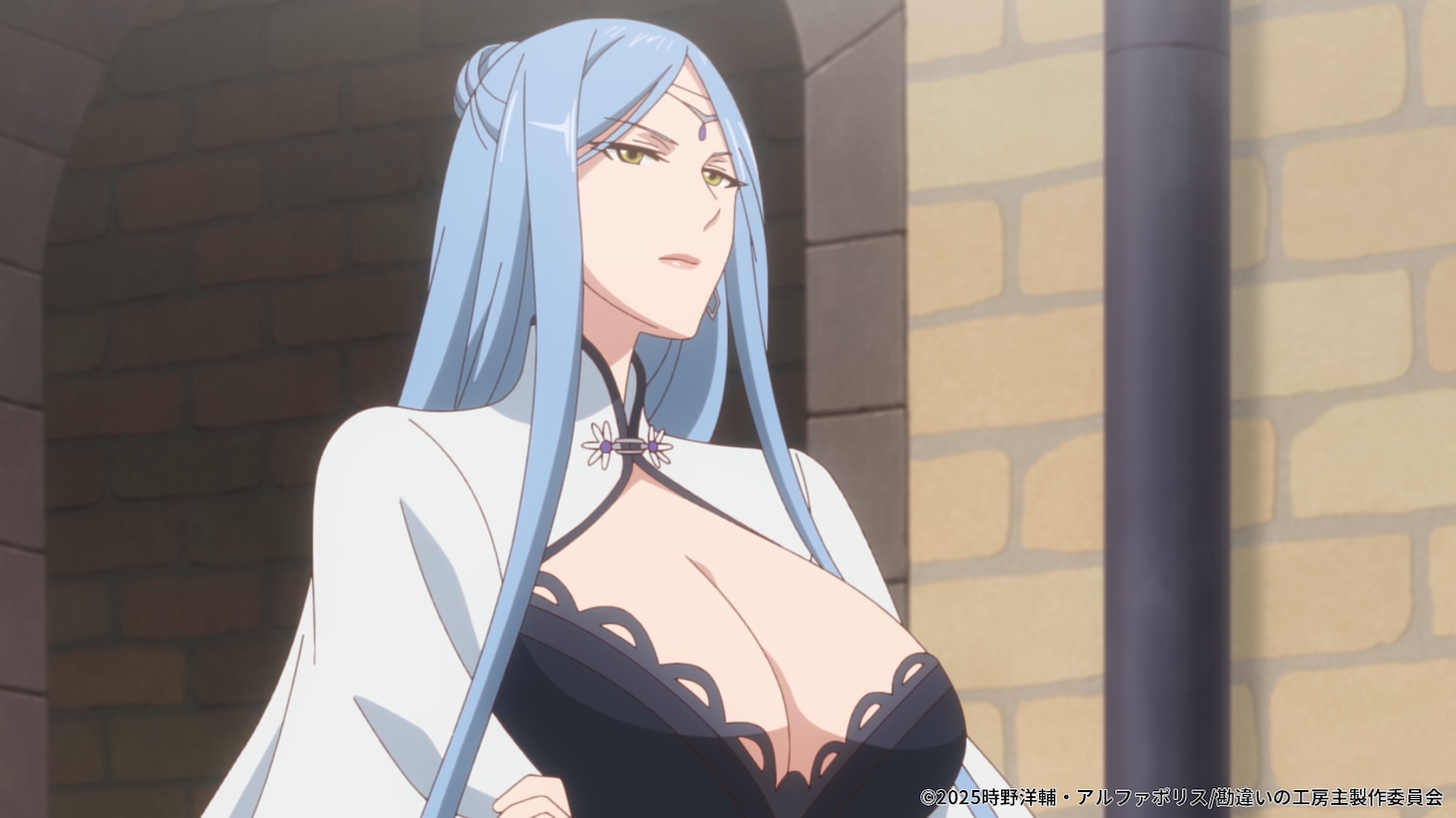 TVアニメ「勘違いの工房主～英雄パーティの元雑用係が、実は戦闘以外がSSSランクだったというよくある話～」第1弾PVより。 (c)2025時野洋輔・アルファポリス/勘違いの工房主製作委員会