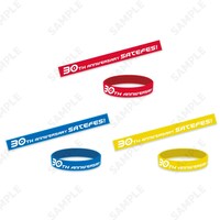 「SATELIGHT 30th Anniversary SATEFES！」のオリジナルグッズ。