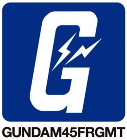 ポップアップストア「GUNDAM45FRGMT」ロゴ