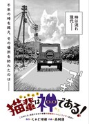 「猫輩は神である！」扉ページ。 (c)しゃど地蔵・高岡蓮/集英社