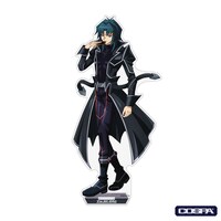 「『遊☆戯☆王デュエルモンスターズGX』放送開始20周年 デュエルアカデミア購買部出張所」で販売される「描き下ろし ヘルカイザー亮 アクリルスタンド（大）未来へ向かってVer.」。