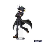 「『遊☆戯☆王デュエルモンスターズGX』放送開始20周年 デュエルアカデミア購買部出張所」で販売される「描き下ろし 万丈目準 アクリルスタンド(大)未来へ向かってVer.」。