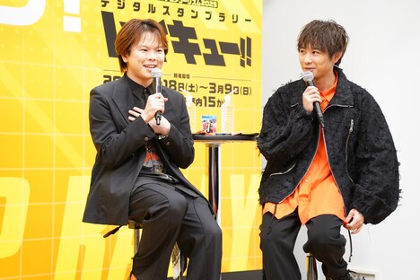 左から村瀬歩、須賀健太。