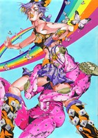 「ジョジョの奇妙な冒険」より。 (c)Hirohiko Araki & LUCKY LAND COMMUNICATIONS /Shueisha