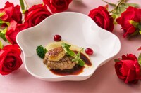 「グリルハンバーグステーキ フォアグラ添え」