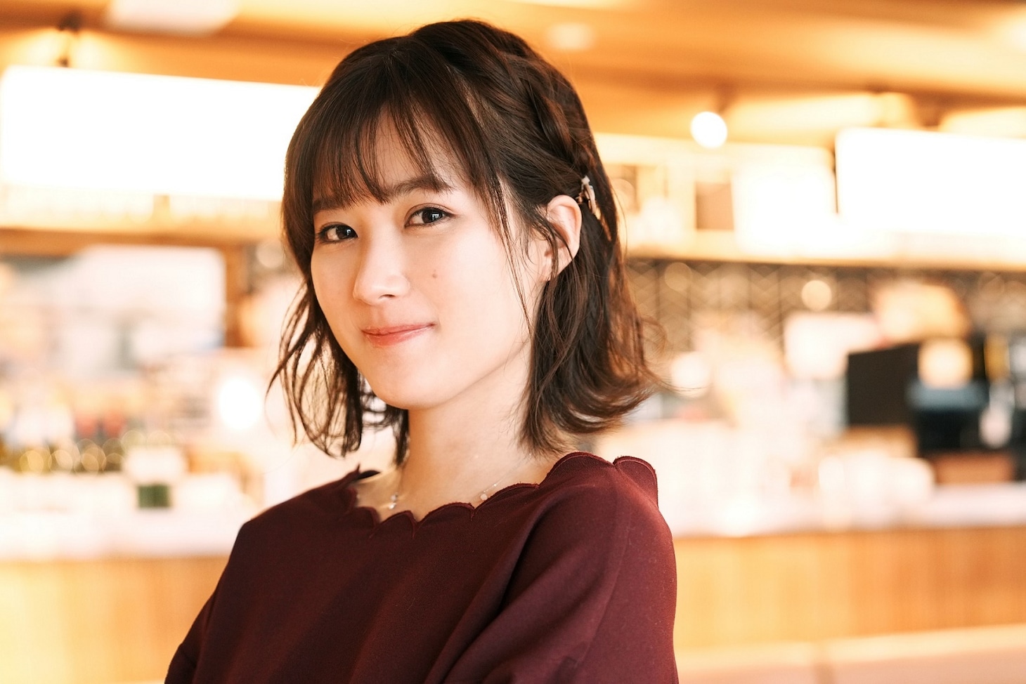 井頭愛海演じる西久保芙実。