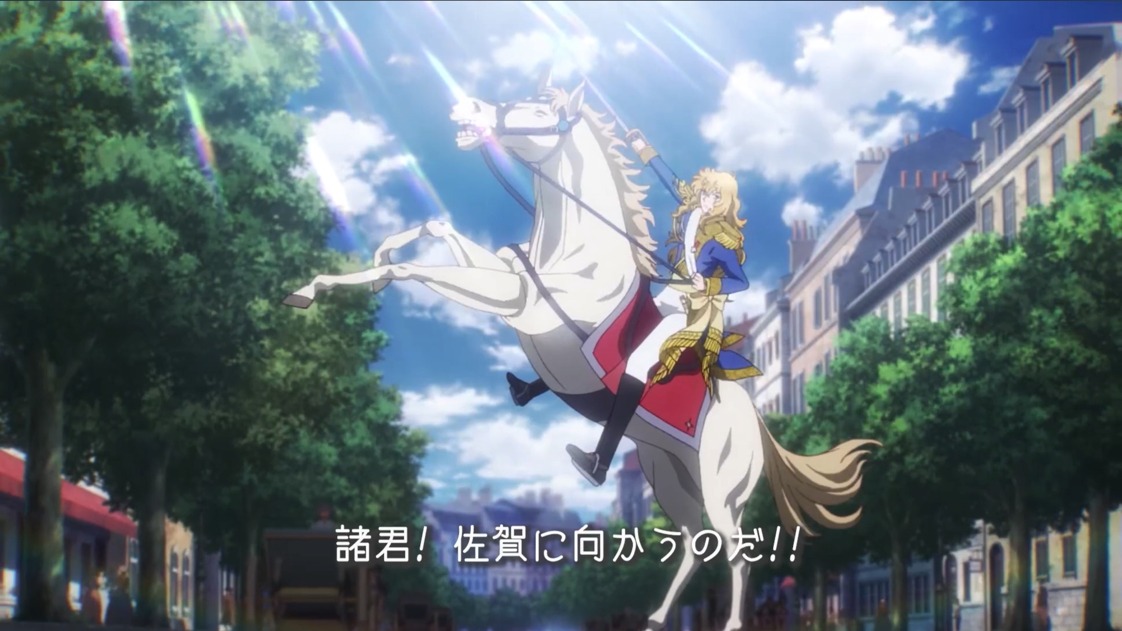 劇場アニメ「ベルサイユのばら」をパロディした動画「ベルサイユのさが」より。