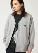 「ラム＆テン｜裏毛スウェットカーディガン」