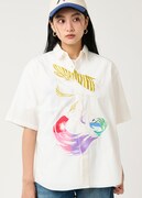 「ボーイ ミーツ ガール ACT.1｜ルーズフィット半袖シャツ」