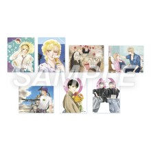 グッズ1弾「アクリルカード『成田美名子原画展』01/ブラインド（全7種）（美麗イラスト）」