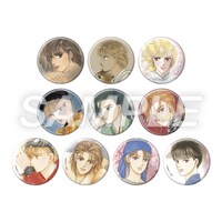 グッズ1弾「缶バッジ『成田美名子原画展』01/ブラインド（全10種）（美麗イラスト）」