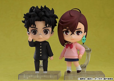 「ねんどろいど オカルン」と「ねんどろいど モモ」。