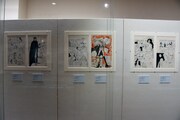 「漫画家生活60周年記念 青池保子展 Contrail 航跡のかがやき」の様子。