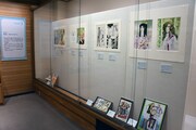 「漫画家生活60周年記念 青池保子展 Contrail 航跡のかがやき」の様子。
