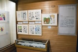 「漫画家生活60周年記念 青池保子展 Contrail 航跡のかがやき」の様子。