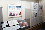 「漫画家生活60周年記念 青池保子展 Contrail 航跡のかがやき」の様子。