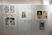 「漫画家生活60周年記念 青池保子展 Contrail 航跡のかがやき」の様子。