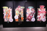 「地縛少年花子くん10周年記念ミュージアム」の様子。