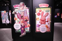 「地縛少年花子くん10周年記念ミュージアム」の様子。