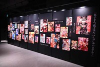 「地縛少年花子くん10周年記念ミュージアム」の様子。