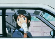 OVA「逮捕しちゃうぞ」FILE.1「そしてふたりは出会った」の場面カット。 (c)1994 藤島康介/講談社・バンダイビジュアル・丸紅