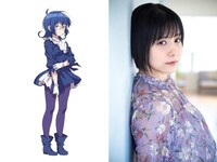 左からサリア、サリア役の津田美波。