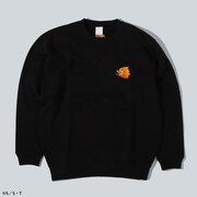 「ボボボーボ・ボーボボ」の刺繍スウェット（首領パッチ）。