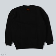 「ボボボーボ・ボーボボ」の刺繍スウェット（首領パッチ）。