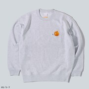 「ボボボーボ・ボーボボ」の刺繍スウェット（首領パッチ）。