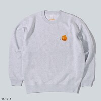 「ボボボーボ・ボーボボ」の刺繍スウェット（首領パッチ）。